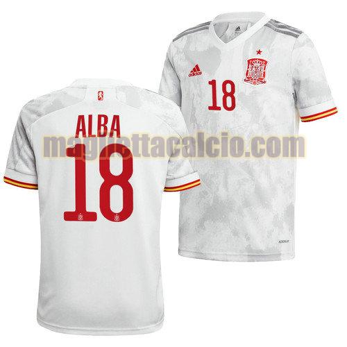 maglia jordi alba 18 spagna uomo seconda 2022