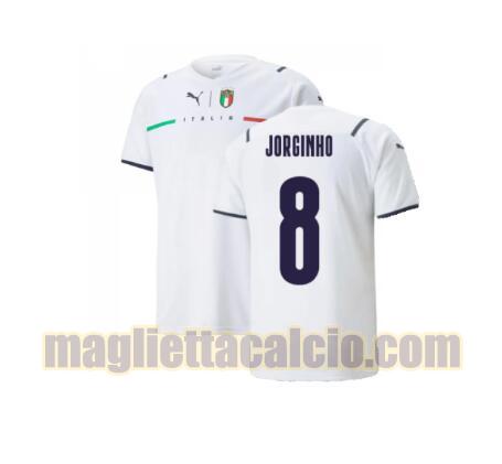maglia jorginho 8 italia uomo seconda 2021-2022