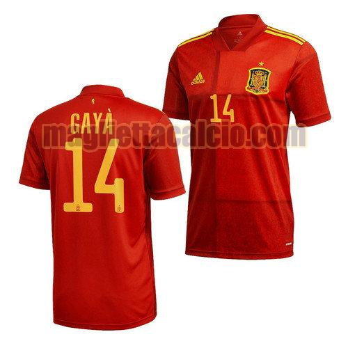 maglia jose gaya 14 spagna uomo prima 2022