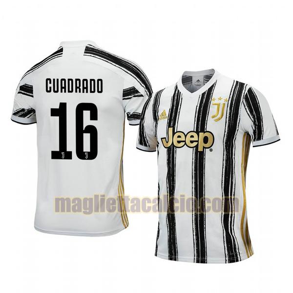 maglia juan cuadrado 16 juventus uomo prima 2020-2021