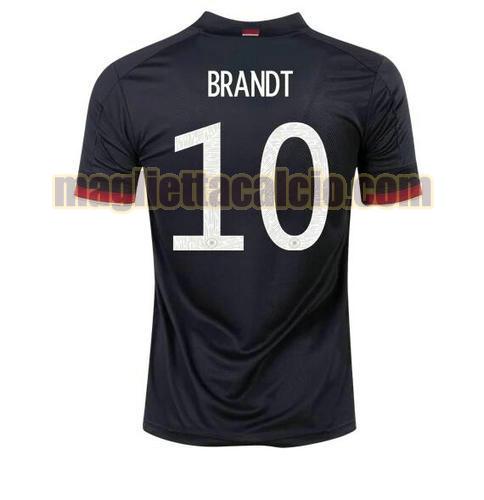 maglia julian brandt 10 germania uomo seconda 2021-2022