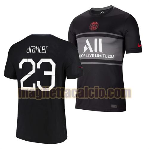 maglia julian draxler 23 paris saint germain uomo terza 2021-2022