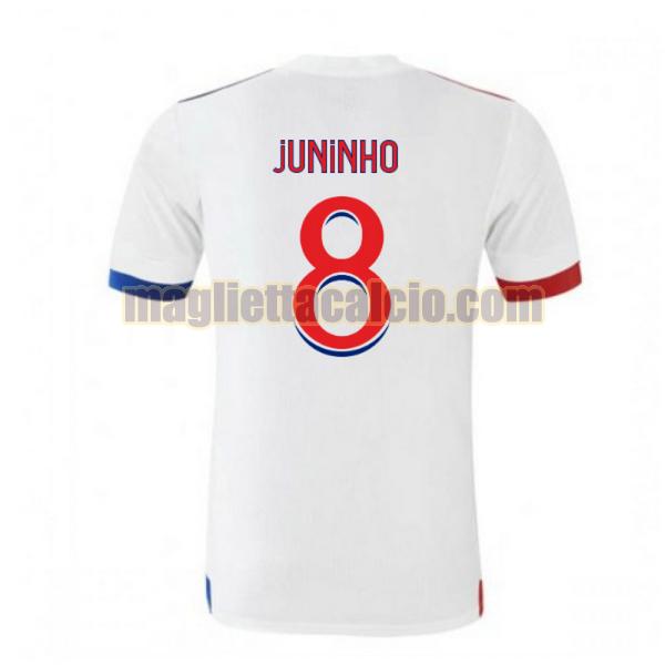 maglia juninho 8 olympique lyon uomo prima 2020-2021