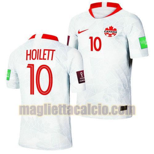 maglia junior hoilett 10 canada uomo seconda 2022