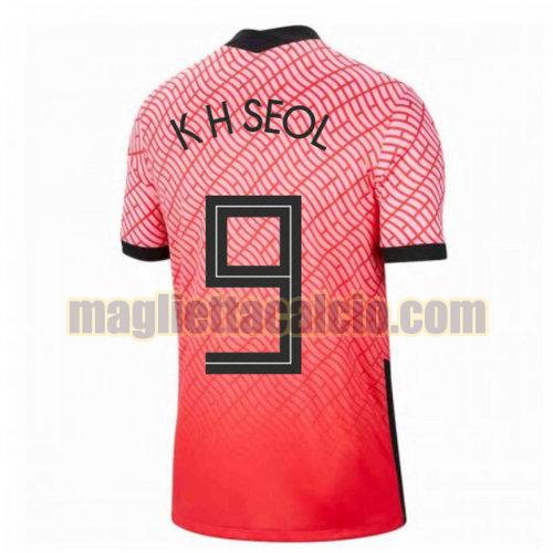 maglia k h seol 9 corea uomo prima 2020-2021