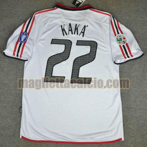 maglia kaka 22 ac milan uomo seconda divisa 2003-2004