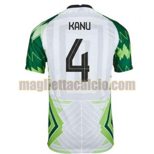 maglia kanu 4 nigeria uomo prima 2020-2021