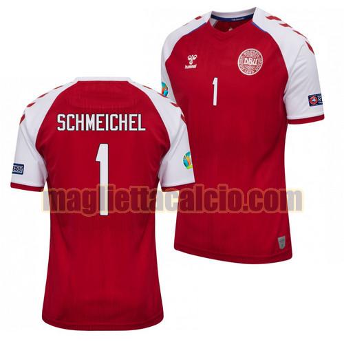 maglia kasper schmeichel 1 denmark uomo prima 2021-2022