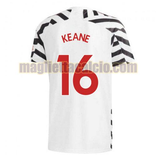 maglia keane 16 manchester united uomo terza 2020-2021