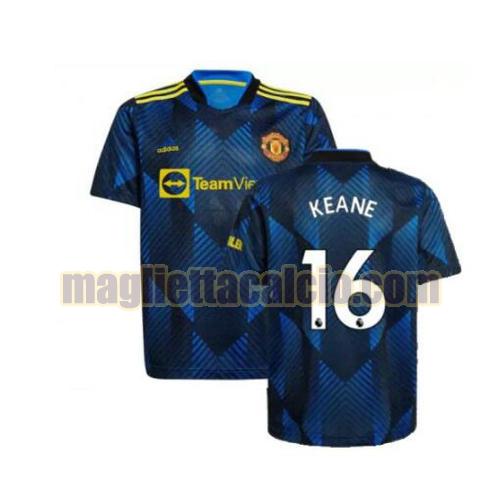maglia keane 16 manchester united uomo terza 2021-2022