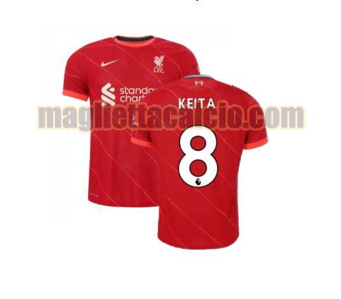maglia keita 8 liverpool uomo prima 2021-2022