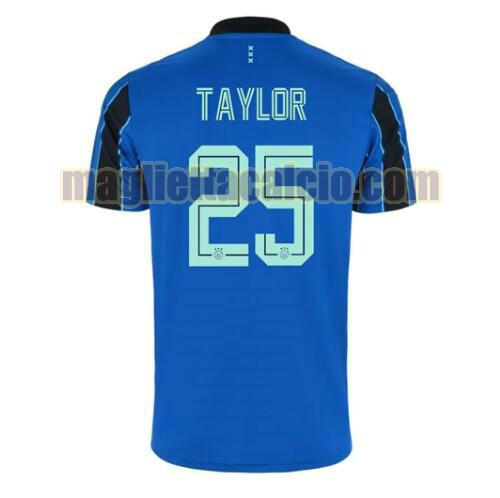 maglia kenneth taylor 25 ajax uomo seconda 2021-2022