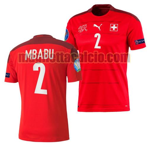 maglia kevin mbabu 2 svizzera uomo prima 2021-2022