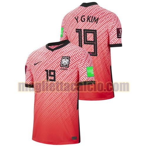 maglia kim young gwon 19 corea uomo prima 2021-2022