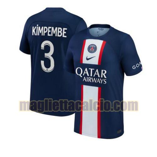 maglia kimpembe 3 paris saint germain uomo prima 2022-2023