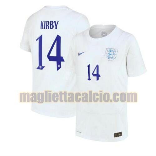 maglia kirby 14 inghilterra uomo prima 2022-2023