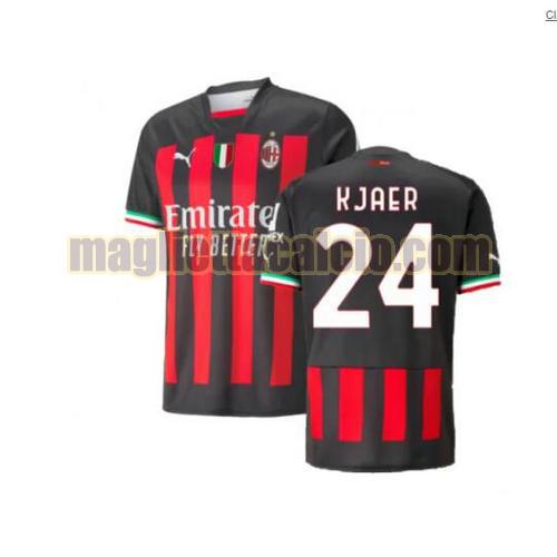 maglia kjaer 24 ac milan uomo prima 2022-2023