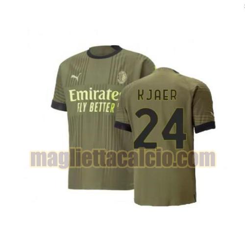 maglia kjaer 24 ac milan uomo terza 2022-2023