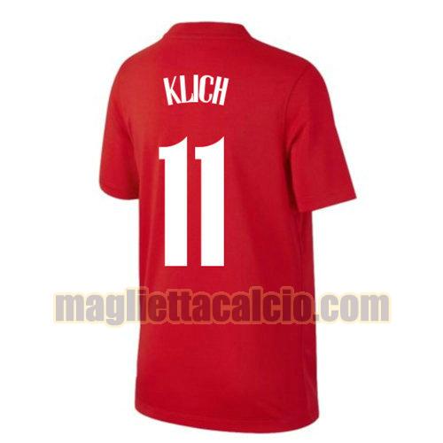 maglia klich 11 polonia uomo seconda 2020-2021