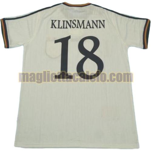 maglia klinsmann 18 germania uomo prima divisa 1996