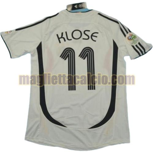 maglia klose 11 germania uomo prima divisa coppa del mondo 2006