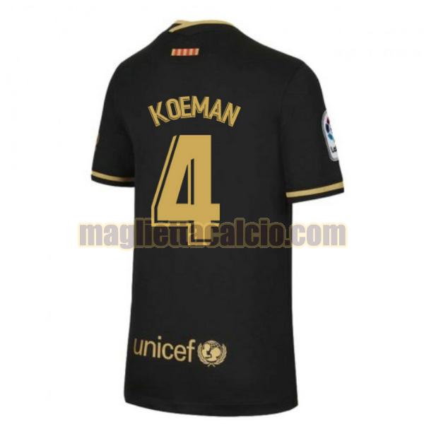 maglia koeman 4 barcellona uomo seconda 2020-2021