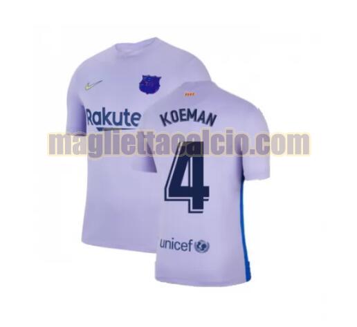 maglia koeman 4 barcellona uomo seconda 2021-2022