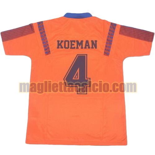 maglia koeman 4 barcellona uomo seconda divisa ucl 1992