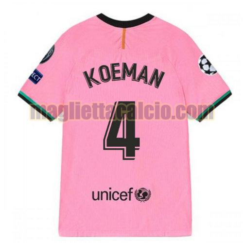 maglia koeman 4 barcellona uomo terza 2020-2021