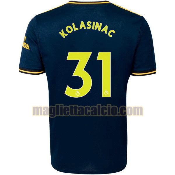 maglia kolasinac 31 arsenal uomo terza divise 2019-2020