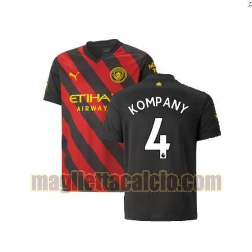 maglia kompany 4 manchester city uomo seconda 2022-2023