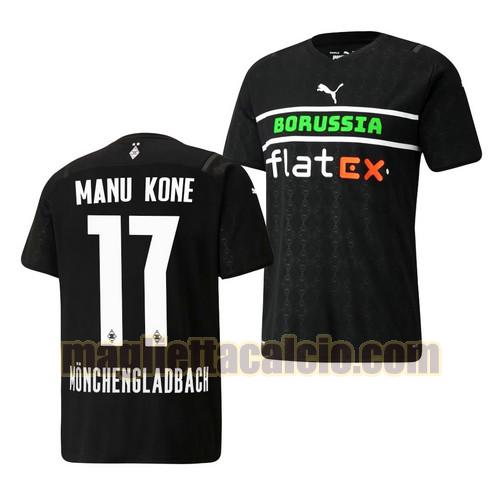 maglia kouadio kone 17 borussia mönchengladbach uomo terza 2021-2022