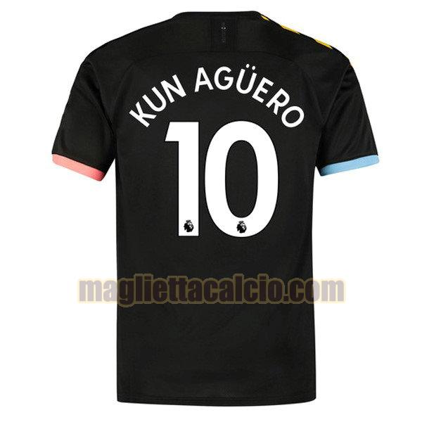 maglia kun aguero 10 manchester city uomo seconda divise 2019-2020