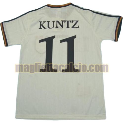 maglia kuntz 11 germania uomo prima divisa 1996