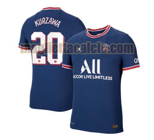 maglia kurzawa 20 paris saint germain uomo prima 2021-2022