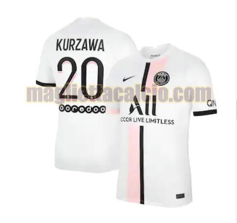 maglia kurzawa 20 paris saint germain uomo seconda 2021-2022
