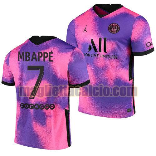 maglia kylian mbappe 7 paris saint germain uomo fourth 2022