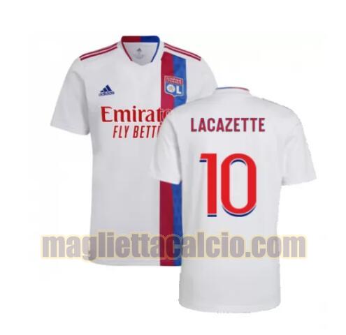 maglia lacazette 10 olympique lyon uomo prima 2021-2022