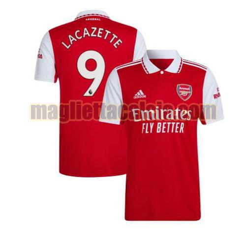 maglia lacazette 9 arsenal uomo prima 2022-2023