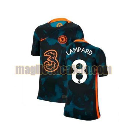 maglia lampard 8 chelsea uomo terza 2021-2022