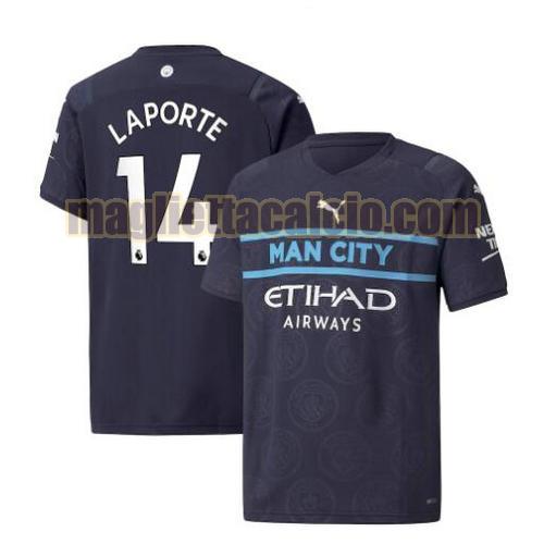 maglia laporte 14 manchester city uomo terza 2021-2022