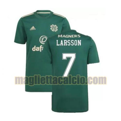 maglia larsson 7 celtic uomo seconda 2021-2022