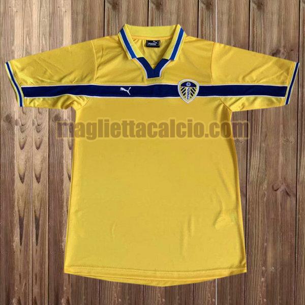 maglia leeds united uomo giallo terza 1999-2000