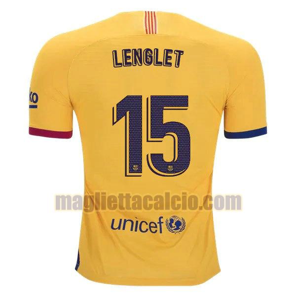 maglia lenglet 15 barcellona uomo seconda divise 2019-2020