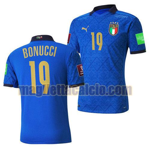 maglia leonardo bonucci 19 italia uomo prima 2022