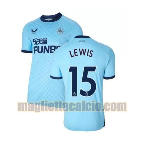 maglia lewis 15 newcastle united uomo terza 2021-2022