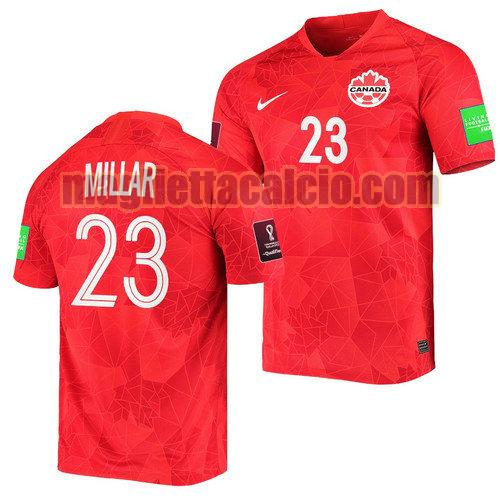 maglia liam millar 23 canada uomo prima 2022