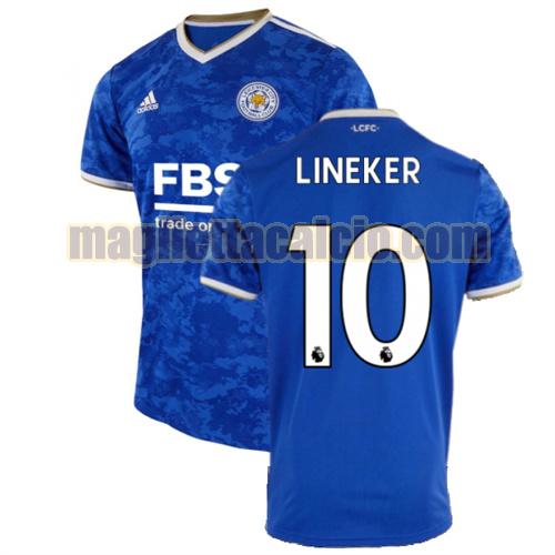 maglia lineker 10 leicester city uomo prima 2021-2022