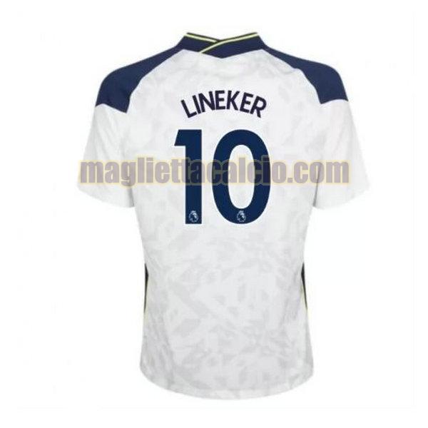 maglia lineker 10 tottenham hotspur uomo prima 2020-2021
