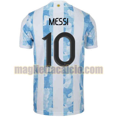 maglia lionel messi 10 argentina uomo prima 2021-2022